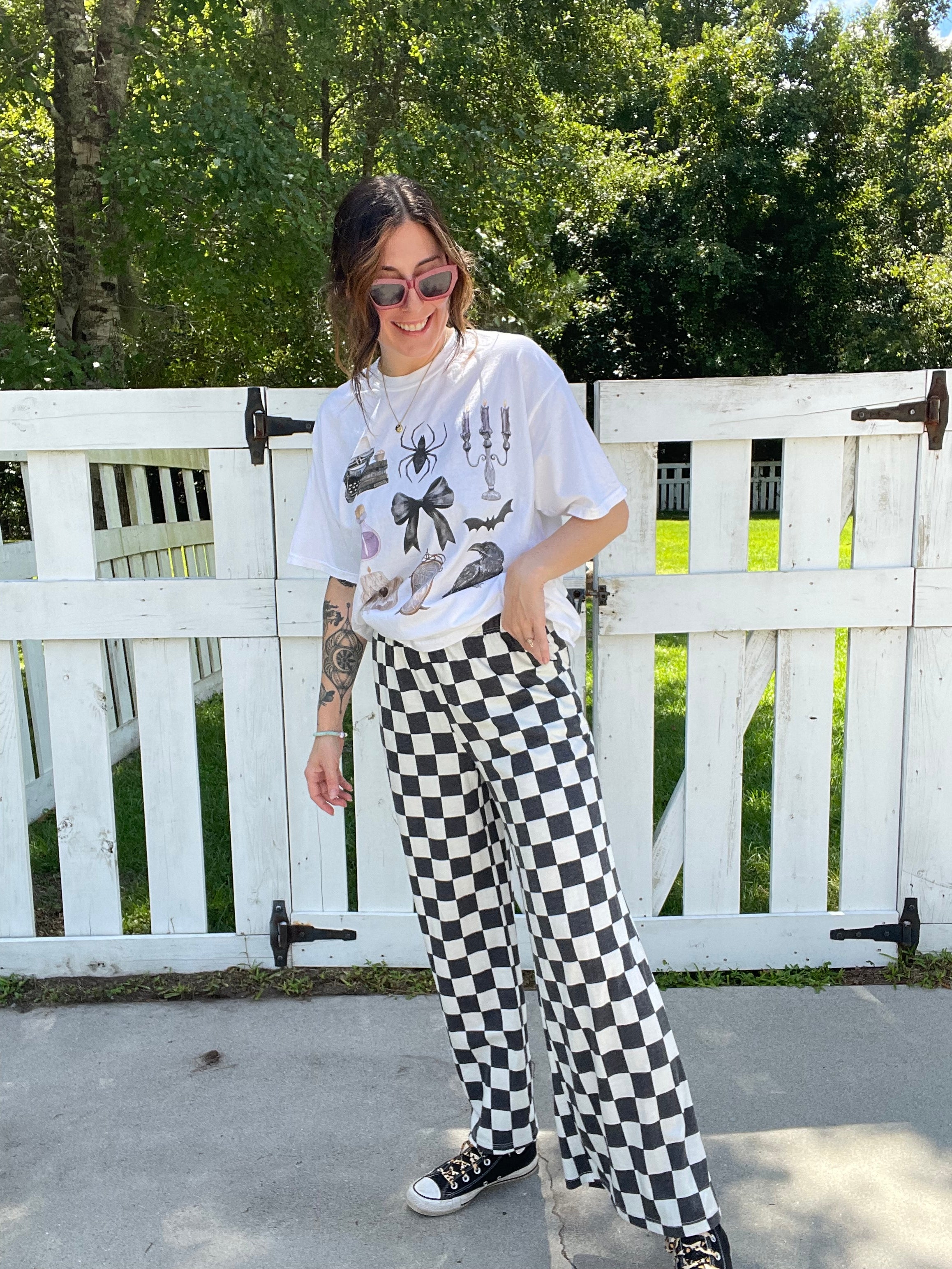 Lydia Checkered Pants