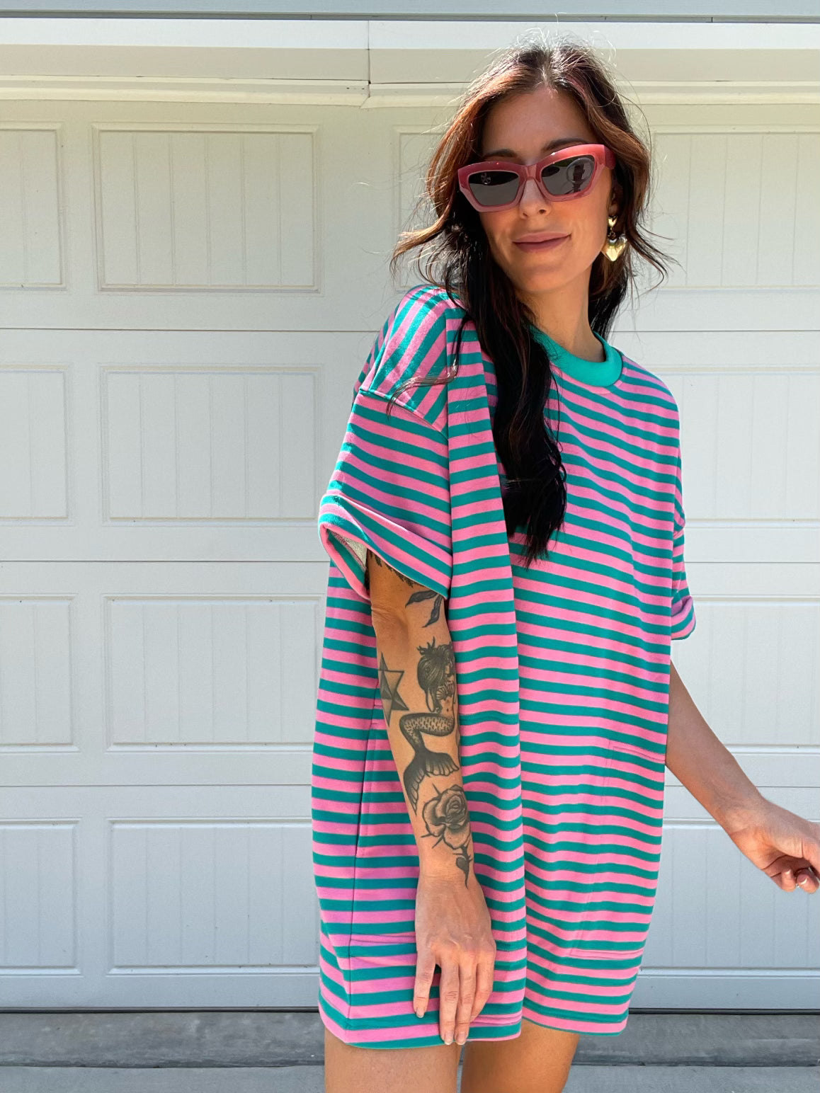 Nellie T Shirt Dress