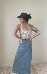 Faith Denim Skirt