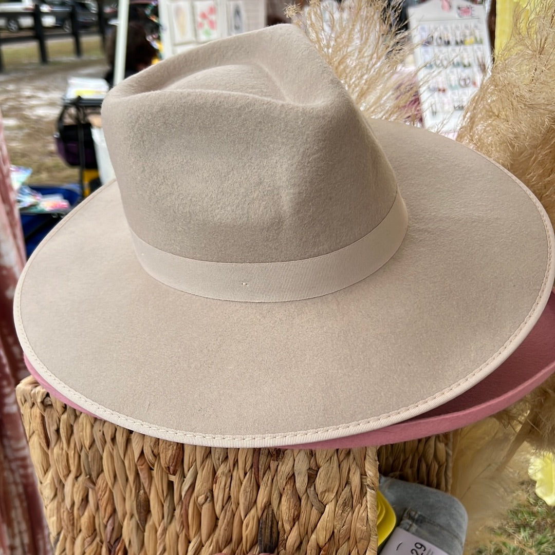 Ashton Taupe Hat